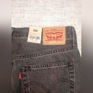 Levi's 501 30x30 A High Rise Fitted Through The Hip And Thigh Straight Leg Jeans